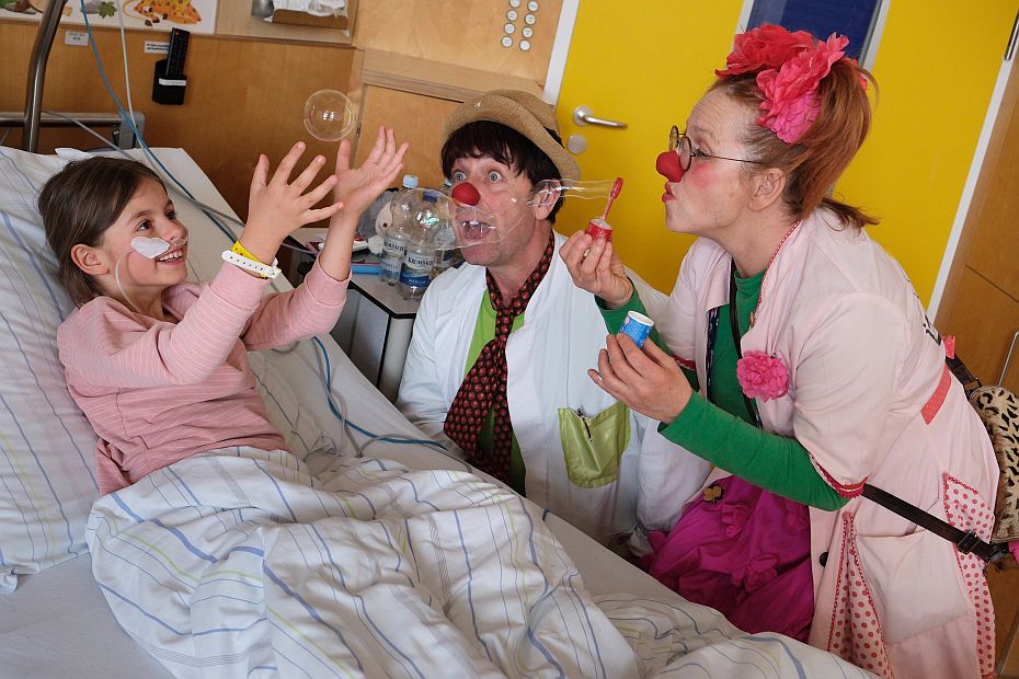 Fotoausstellung KlinikClowns in Agatharied