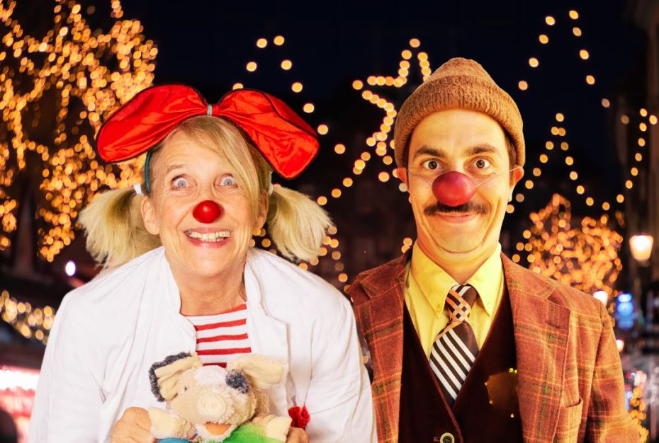 KlinikClowns auf Weihnachtsmärkten