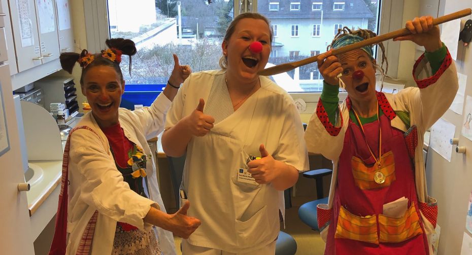 Tag der Freude mit den KlinikClowns
