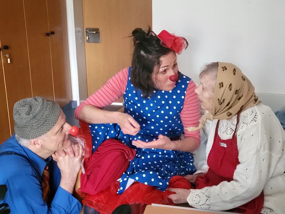 KlinikClowns im Heiliggeist-Stift in Erding