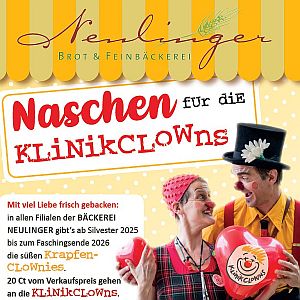Krapfen für die KlinikClowns