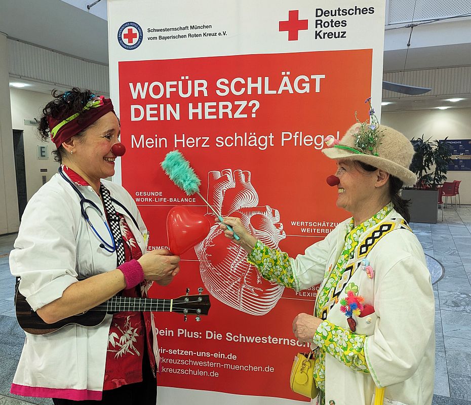 KlinikClowns neu im Rotkreuzklinikum