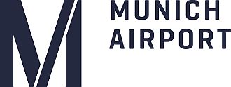 Flughafen Muenchen Logo blau 50px