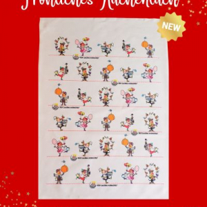 Fröhliches Küchentuch