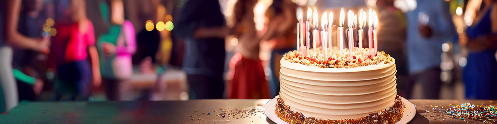 Feiern Sie Ihren Geburtstag und schenken Sie ein Lachen